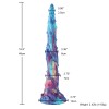 18.9" Abyss Whorl, Super Long Anal Dildo, Fantasy Liquid Silicone Dildo