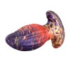 4.62" Sunset Glimmer, Silicone Anal Plug for Beginner