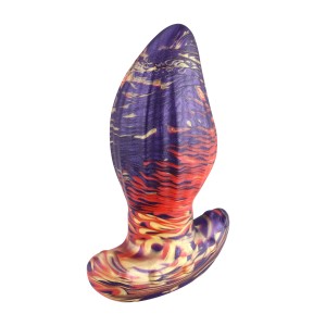 4.62'' Sunset Glimmer, Silicone Anal Plug for Beginner