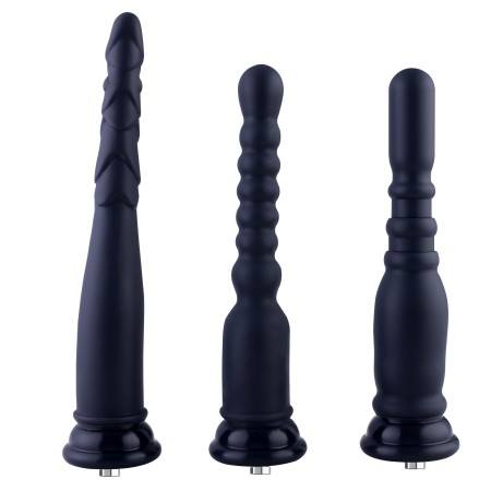 3 Piece Anal Play Kit Dildo for Beginner, KlicLok Dildo