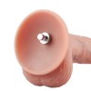 8.1" Dual Hardness Silicone Dildo, KlicLok Dildo 8.1" Dual Hardness Silicone Dildo, KlicLok Dildo
