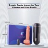 Eropair Remote Dildo Vibrator And Male Masturbation Cup Set Eropair Remote Dildo Vibrator And Male Masturbation Cup Set