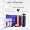 Eropair Remote Dildo Vibrator And Male Masturbation Cup Set Eropair Remote Dildo Vibrator And Male Masturbation Cup Set