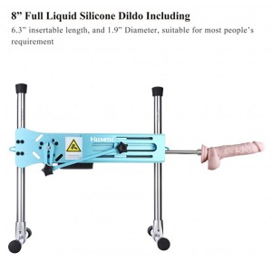 Hismith Premium Blue Sex Machine - APP Control with Remote - KlicLok System