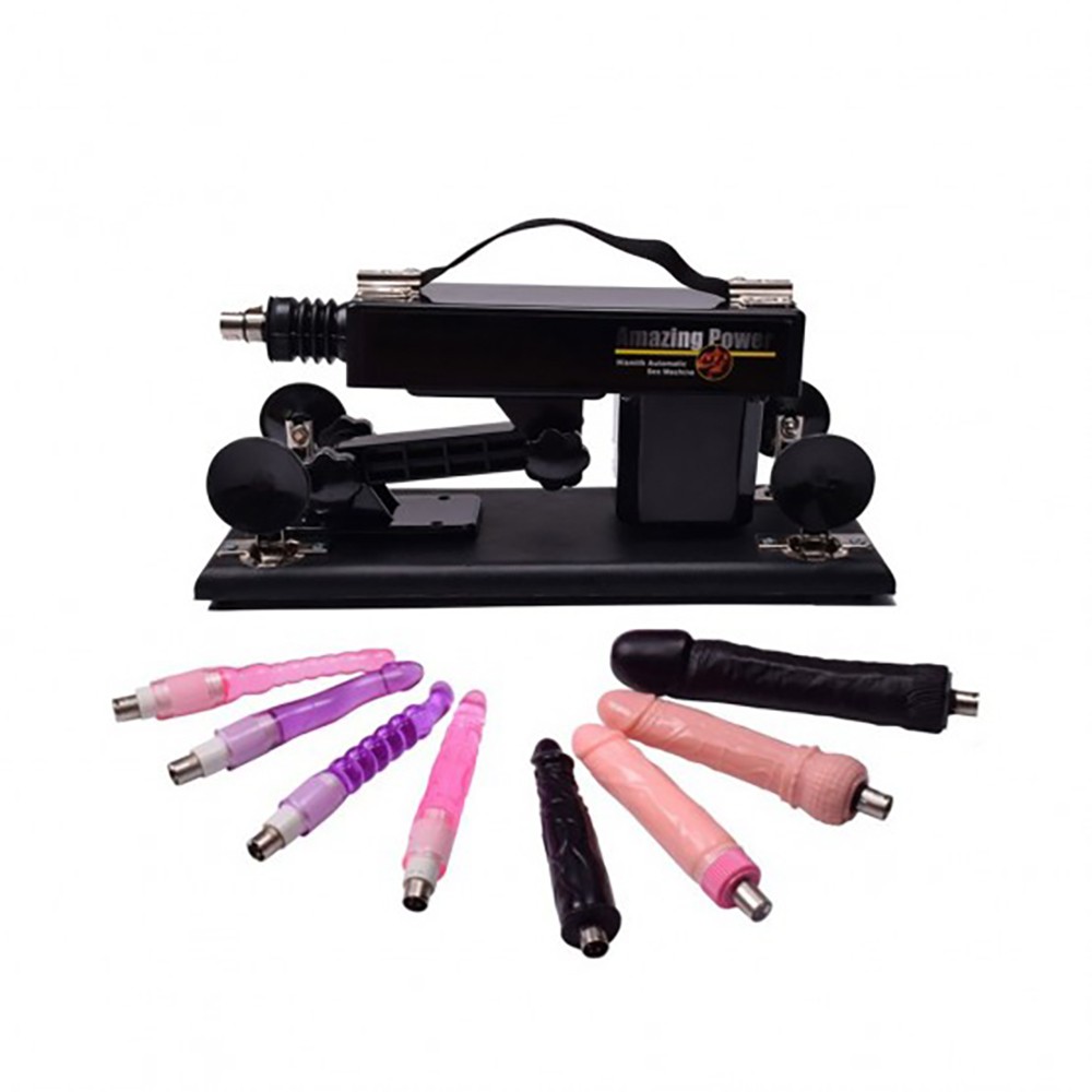 Automatic Sex Machine With Dildo Accessories Robot Sex Machine With 3XLR System Automatic Sex Machine With Dildo Accessories Robot Sex Machine With 3XLR System