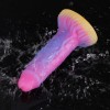7.68'' Glow-in-the-Dark Fantasy Dildo, EzfunLok Dildo