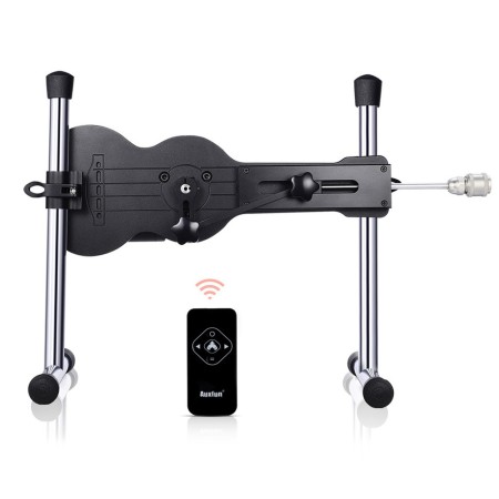 Auxfun Ukulele Appearance Sex Gun Machine with EZfunLok Connector, Work Quiet and Easy to Store